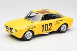 Alfa Romeo GTA 1300 #102 Squadra Corse R. Zanetti / M. Ruspa / Monzeglio Targa Florio 1971 Minichamps 1:18 155711202 Kov