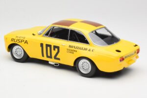 Alfa Romeo GTA 1300 #102 Squadra Corse R. Zanetti / M. Ruspa / Monzeglio Targa Florio 1971 Minichamps 1:18 155711202 Kov – obrázok 5 z 6