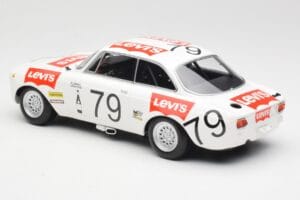 Alfa Romeo GTA 1300 #79 H. Rubens / C. Van Ryn 24 Hours of Spa 1971 Minichamps 1:18 155711279 Kov – obrázok 5 z 6