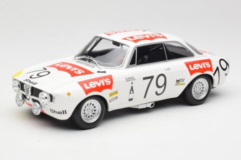Alfa Romeo GTA 1300 #79 H. Rubens / C. Van Ryn 24 Hours of Spa 1971 Minichamps 1:18 155711279 Kov