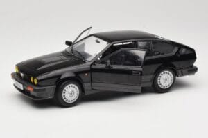 Alfa Romeo GTV6 Čierny Solido 1:18 S1802302 Kov – obrázok 2 z 8