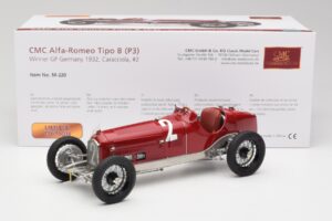 Alfa Romeo P3 #2 R. Caracciola German GP Winner 1932 CMC 1:18 M-220 Kov – obrázok 6 z 6