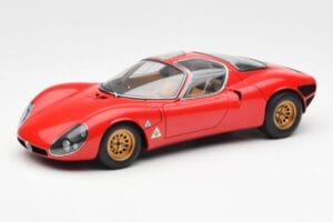 Alfa Romeo 33 Stradale Červený AUTOart 1:18 70191 Kov