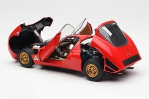 Alfa Romeo 33 Stradale Červený AUTOart 1:18 70191 Kov – obrázok 5 z 8