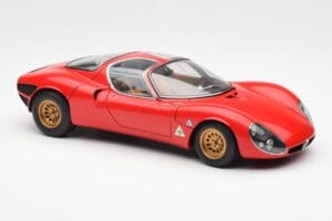Alfa Romeo 33 Stradale Červený AUTOart 1:18 70191 Kov – obrázok 6 z 8
