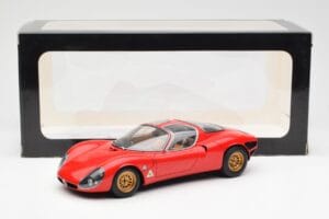 Alfa Romeo 33 Stradale Červený AUTOart 1:18 70191 Kov – obrázok 8 z 8