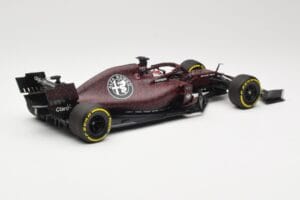 Alfa Romeo Racing C38 #7 K. Raikkonen Valentine's Day Livery Shakedown Fiorano 14th February 2019 Minichamps 1:18 110199907 K – obrázok 2 z 6