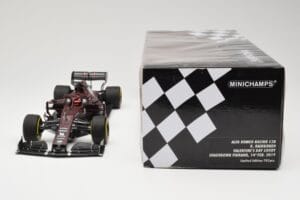 Alfa Romeo Racing C38 #7 K. Raikkonen Valentine's Day Livery Shakedown Fiorano 14th February 2019 Minichamps 1:18 110199907 K – obrázok 6 z 6