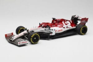 Alfa Romeo Racing C39 #7 K. Raikkonen Austrian GP 2020 Minichamps 1:18 110200107 Kov