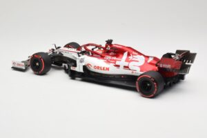 Alfa Romeo Racing C39 #7 K. Raikkonen Styrian GP 2020 Minichamps 1:18 110200207 Kov – obrázok 5 z 6