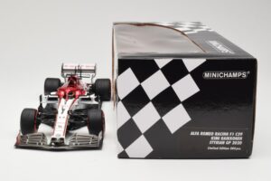 Alfa Romeo Racing C39 #7 K. Raikkonen Styrian GP 2020 Minichamps 1:18 110200207 Kov – obrázok 6 z 6