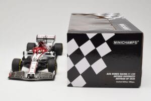 Alfa Romeo Racing C39 #99 A. Giovinazzi Austrian GP 2020 Minichamps 1:18 110200199 Kov – obrázok 6 z 6