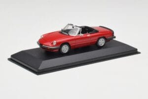 Alfa Romeo Spider 2000 Alfa Červený Minichamps 1:43 436120760 Kov – obrázok 2 z 4
