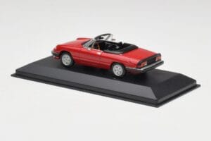 Alfa Romeo Spider 2000 Alfa Červený Minichamps 1:43 436120760 Kov – obrázok 3 z 4