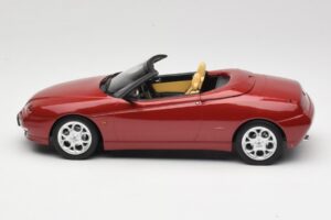 Alfa Romeo Spider 916 Proteo Red Metallic Norev 1:18 187854 Kov – obrázok 3 z 6