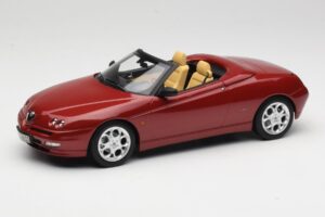 Alfa Romeo Spider 916 Proteo Red Metallic Norev 1:18 187854 Kov