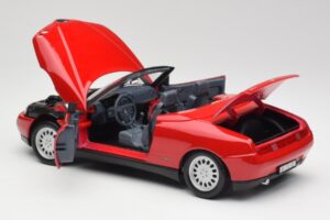 Alfa Romeo Spider 916 Alfa Červený Maisto 1:18 50278 Kov – obrázok 5 z 8