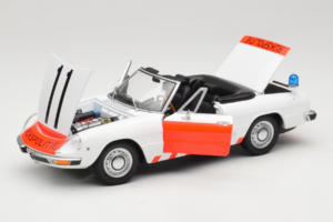 Alfa Romeo Spider Rijkspolitie Minichamps 1:18 180120994 Kov – obrázok 2 z 8