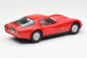 Alfa Romeo TZ2 Červený AUTOart 1:18 70198 Kov – obrázok 2 z 6