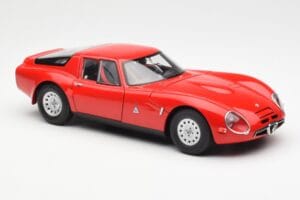 Alfa Romeo TZ2 Červený AUTOart 1:18 70198 Kov – obrázok 4 z 6