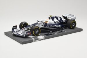 AlphaTauri AT03 #22 Y. Tsunoda Bahrain GP 2022 Minichamps 1:18 117220122 Kov – obrázok 2 z 6