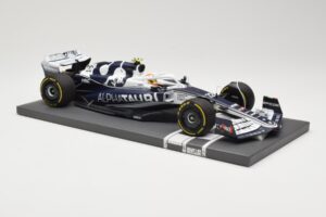AlphaTauri AT03 #22 Y. Tsunoda Bahrain GP 2022 Minichamps 1:18 117220122 Kov – obrázok 4 z 6