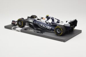 AlphaTauri AT03 #22 Y. Tsunoda Bahrain GP 2022 Minichamps 1:18 117220122 Kov – obrázok 5 z 6