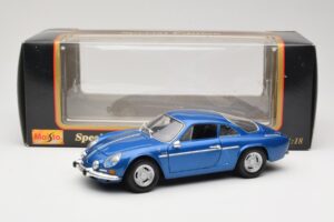 Alpine A110 1600S Modrý Maisto 1:18 31850 Kov – obrázok 8 z 8