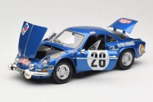 Alpine A110 1600S #28 Alpine-Renault O. Andersson / D. Stone Rally Monte Carlo 1971 Maisto 1:18 56033 Kov – obrázok 2 z 8
