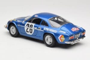 Alpine A110 1600S #28 Alpine-Renault O. Andersson / D. Stone Rally Monte Carlo 1971 Maisto 1:18 56033 Kov – obrázok 7 z 8