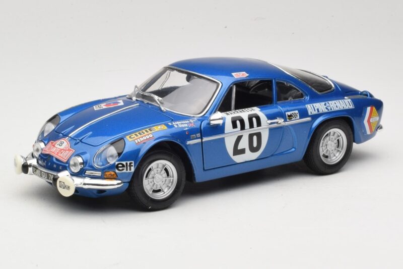 Alpine A110 1600S #28 Alpine-Renault O. Andersson / D. Stone Rally Monte Carlo 1971 Maisto 1:18 56033 Kov