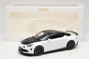 Alpine A110 R Pearl White Norev 1:18 185433 Kov – obrázok 6 z 6