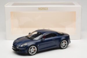 Alpine A110 S A120 Matte Storm Blue Norev 1:18 185444 Kov – obrázok 6 z 6