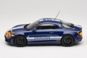 Alpine A110 S Gendarmerie Norev 1:18 185420 Kov – obrázok 3 z 6