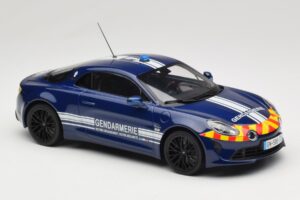 Alpine A110 S Gendarmerie Norev 1:18 185420 Kov – obrázok 4 z 6