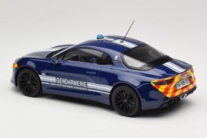Alpine A110 S Gendarmerie Norev 1:18 185420 Kov – obrázok 5 z 6