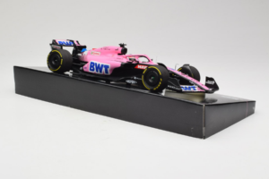 Alpine A522 BWT #14 F. Alonso BWT Alpine F1 Team Bahrain Grand Prix 2022 Minichamps 1:18 147220114 Živica – obrázok 4 z 7