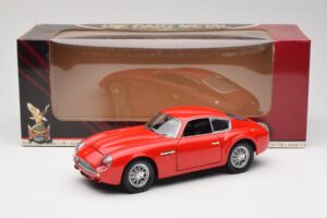Aston Martin DB4 GT Zagato Červený Road Signature 1:18 92728 Kov – obrázok 8 z 8