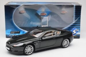 Aston Martin DB9 Čierny Solido 1:18 15025600 Kov – obrázok 8 z 8