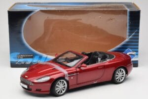 Aston Martin DB9 Volante Červený Solido 1:18 8163 Kov – obrázok 8 z 8