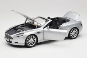 Aston Martin DB9 Volante Strieborný Minichamps 1:18 150137334 Kov – obrázok 2 z 8