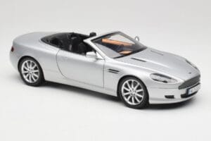 Aston Martin DB9 Volante Strieborný Minichamps 1:18 150137334 Kov – obrázok 6 z 8