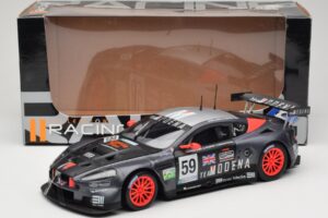 Aston Martin DBR9 GT1 #59 Team Modena A. Garcia / J. Menten / C. Fittipaldi 24 Hours of Le Mans 2006 Solido 1:18 80014 Kov – obrázok 8 z 8