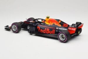 Aston Martin Red Bull Racing RB14 Tag Heuer #33 M. Verstappen Mexican GP 2018 Minichamps 1:18 110181933 Kov – obrázok 5 z 6