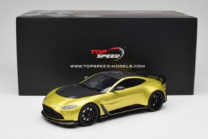 Aston Martin V12 Vantage Final Edition Cosmopolitan Yellow TopSpeed 1:18 TS0453 Kov – obrázok 6 z 6