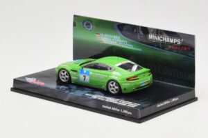 Aston Martin V8 Vantage N24 #7 U. Bez / Porritt / R. Meaden 24 Hours Nurburgring 2008 Minichamps 1:43 437081307 Kov – obrázok 3 z 4