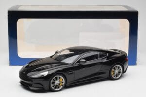 Aston Martin Vanquish Onyx Čierny AUTOart 1:18 70247 Kov – obrázok 8 z 8