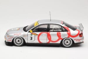 Audi A4 B5 #3 F. Biela DTM World Champion 1995 UT Models 1:18 39542 Kov – obrázok 4 z 8