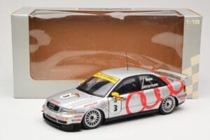 Audi A4 B5 #3 F. Biela DTM World Champion 1995 UT Models 1:18 39542 Kov – obrázok 8 z 8