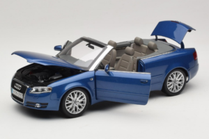 Audi A4 B6 Kabriolet Modrý Norev 1:18 5010504325 Kov – obrázok 2 z 9